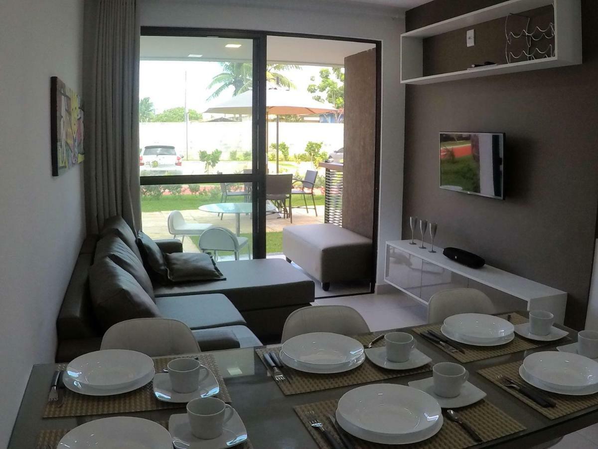 Flat Terreo Beira-Mar No Resort Cupe Beach Living Em Pôrto das Galinhas Dış mekan fotoğraf