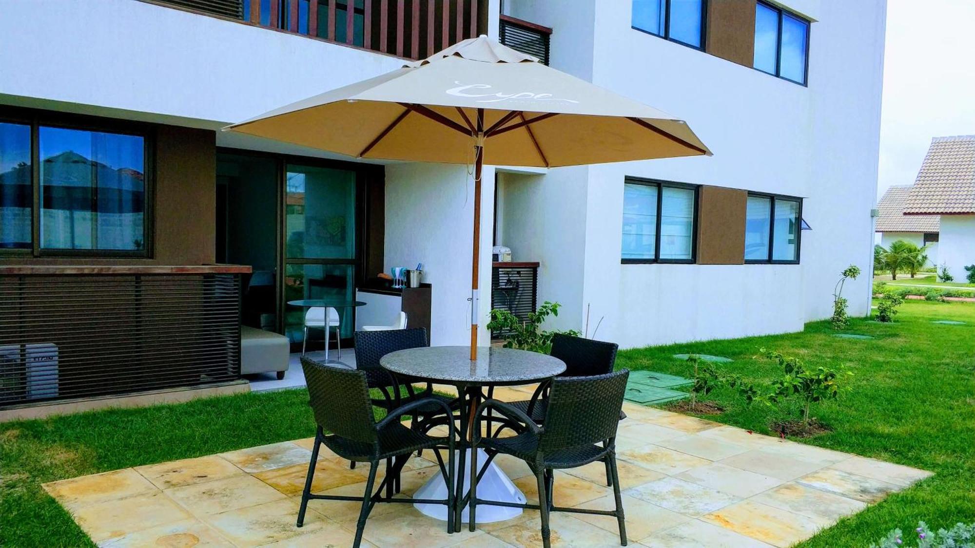 Flat Terreo Beira-Mar No Resort Cupe Beach Living Em Pôrto das Galinhas Dış mekan fotoğraf